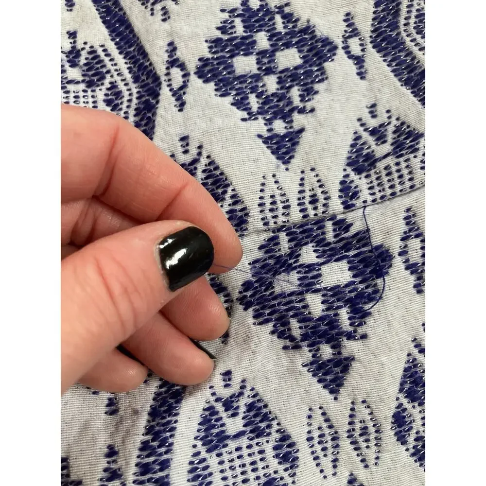 Oshkosh Blue & White Tunic Top/Dress, Size 12M
